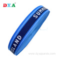 woven webbing tape 20mm blue jacquard polyester webbing